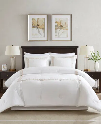 Harbor House Nile Embroidery Oversized 4-pc. Comforter Set, Queen In Multi