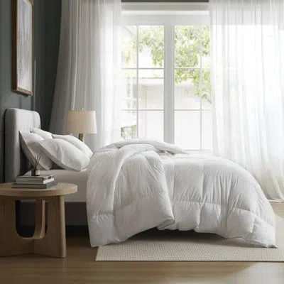 Harbor House White Goose Down 100% Cotton Shell Comforter