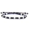 Harbour Uk Bracelets Chunky Silver And Brown Rope Viking Bracelet For Men - Big Yule