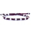 Harbour Uk Bracelets Chunky Silver And Wine Red Rope Bracelet For Men - Big Yule