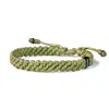 Harbour Uk Bracelets Men's Bold Apple Green Rope Bracelet – Handmade Chunky Design - Hylander