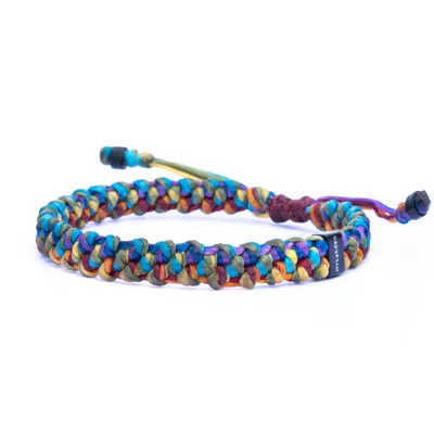 Harbour Uk Bracelets Men's Chunky Rainbow Rope Bracelet – Handmade Nautical Style - Hylander