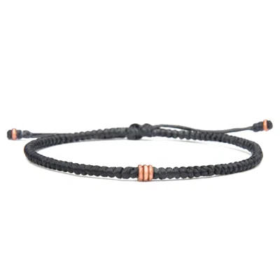 Harbour Uk Bracelets Pure Copper Rounded Black Women Bracelet - Black