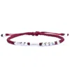 Harbour Uk Bracelets Red Morse Code Waterproof Bracelet For Women – Love Bracelet