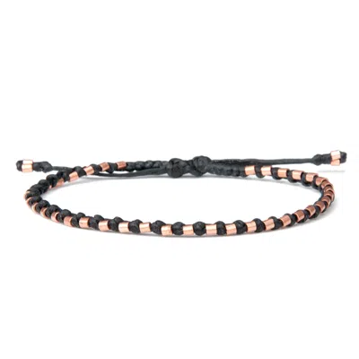 Harbour Uk Bracelets Solid Copper Black Bracelet For Men - The Healer
