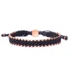 Harbour Uk Bracelets Solid Copper Bracelet For Mens All Black - Hampton Connection In Black