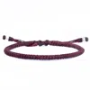 Harbour Uk Bracelets Wine Red Waxed String Bracelet For Men - Sportsman