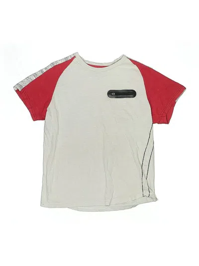 Pre-owned Hard Edge Kids' Short Sleeve T-shirt In White