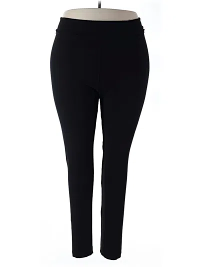 Pre-owned Hard Tail Active Pants In Black