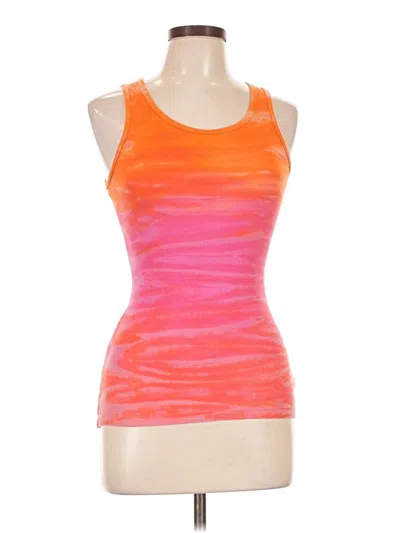 Pre-owned Hard Tail Active Tank Top In Orange