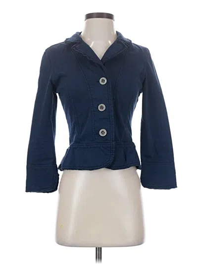 Pre-owned Hard Tail Blazer Jacket In Blue