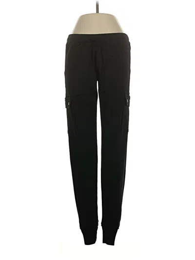 Pre-owned Hard Tail Cargo Pants In Black