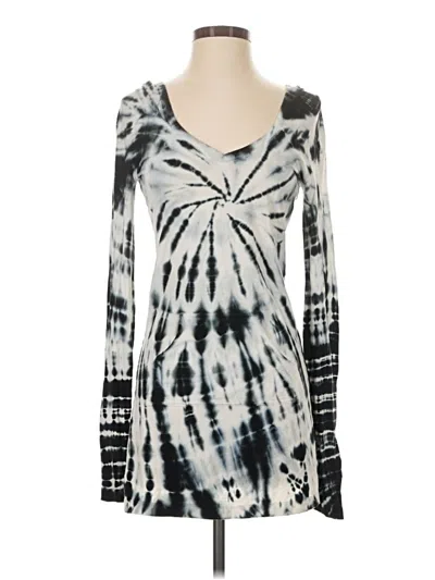 Pre-owned Hard Tail Casual Dress In Gray