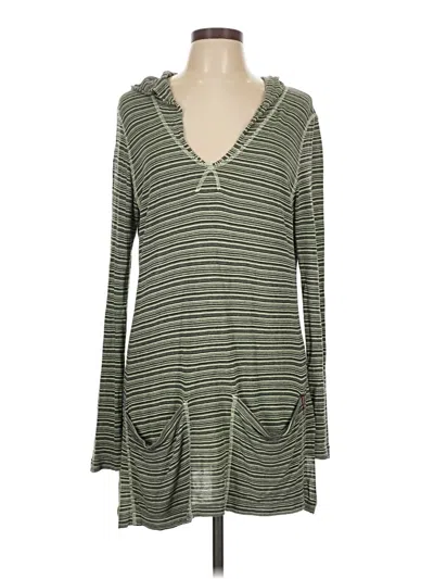 Pre-owned Hard Tail Casual Dress In Green
