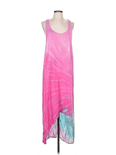 Pre-owned Hard Tail Casual Dress In Pink