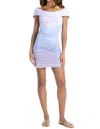 Hard Tail Forever Butterfly Tank Dress In Diagonal Butterfly Wash
