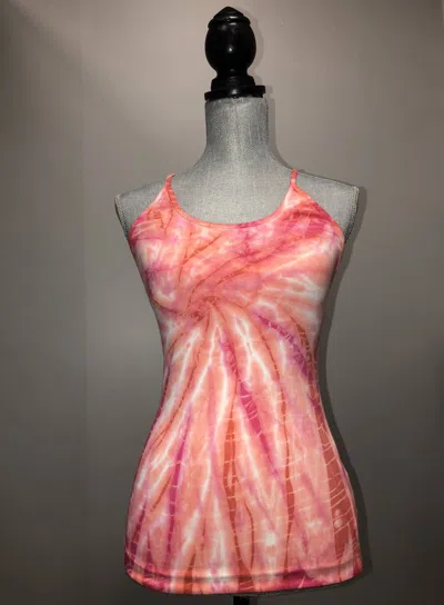 Hard Tail Forever Women's Freestyle Tank Top In Double Spiral Peach