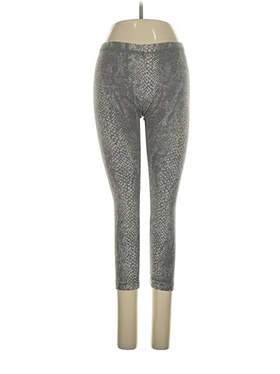 Pre-owned Hard Tail Leggings In Silver