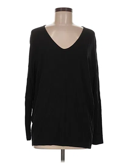 Pre-owned Hard Tail Long Sleeve T-shirt In Black