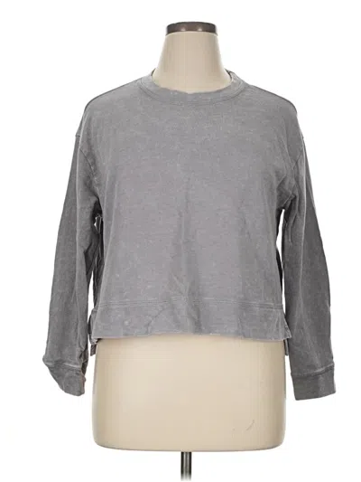Pre-owned Hard Tail Sweatshirt In Gray