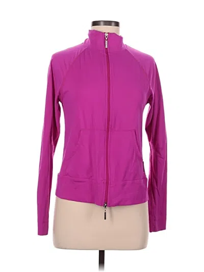 Pre-owned Hard Tail Track Jacket In Pink