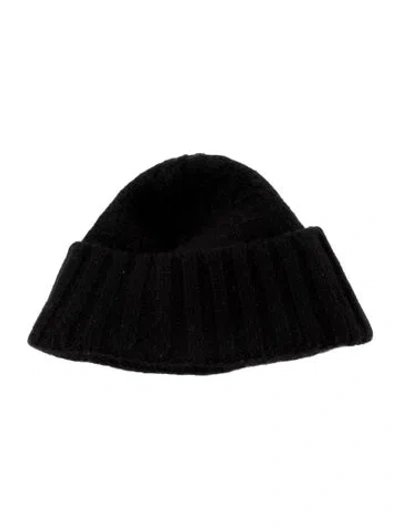 Pre-owned Harden Black Cashmere Beanie