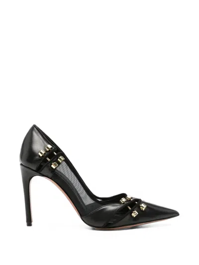 Hardot Addicted Mesh-panel Pumps In Black