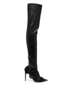 Hardot Thigh-high 105mm Boots In Black