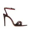 Hardot Women's Black Booty Sandals In Black