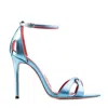 Hardot 100mm Bar-detail Sandals In Blue