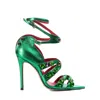 Hardot Women's Green Famous Fuck Sandals In Green