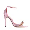 Hardot Women's Pink / Purple Versatil Wife Sandals In Pink/purple