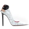Hardot Women's White Ass Pain Pumps In White