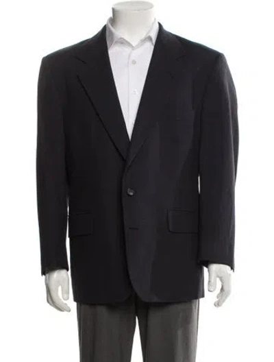 Pre-owned Hardy Amies Wool Blazer In Blue