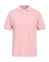 Hardy Crobb's Man Polo Shirt Pink Size L Cotton In Pink