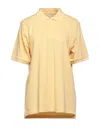 Hardy Crobb's Woman Polo Shirt Marigold Size Xl Cotton In Yellow