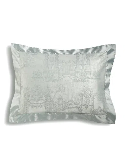Haremlique Istanbul Gates Of Paradise Cushion In Gray