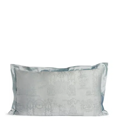 Haremlique Istanbul Gates Of Paradise Cushion In Green