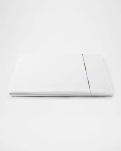 Haremlique Istanbul Haydarpasa Queen Flat Sheet In White