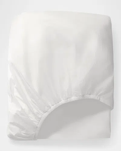 Haremlique Istanbul Percale California King Fitted Sheet In White