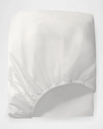 Haremlique Istanbul Queen Sateen Fitted Sheet In White