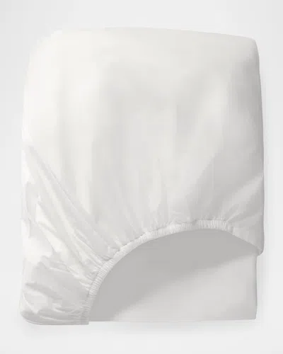 Haremlique Istanbul Queen Sateen Fitted Sheet In White