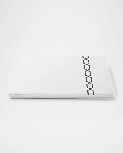 Haremlique Istanbul Topkapi Queen Flat Sheet In Black
