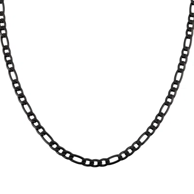 Harfi Black Figaro Chain Necklace For Men