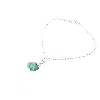Harfi Women's Blue / Silver Raw Turquoise December Birthstone Silver Bracelet In Multi