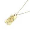 Harfi Women's Dainty Daisy Flower Gold Plated Charm Necklace In Gold