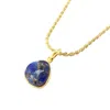 Harfi Women's Gold / Blue Gold Vermeil Sapphire September Birthstone Rope Chain Necklace In Multi