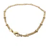 Harfi Women's Gold Vermeil Double Chain Minimalist Elegant Bracelet In Gold