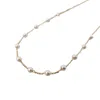 Harfi Women's Gold Vermeil Plated Essential Pearl Necklace In Gold