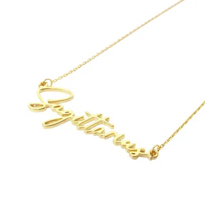 Harfi Women's Sagittarius Gold Plated Zodiac Star Sign Charm Necklace